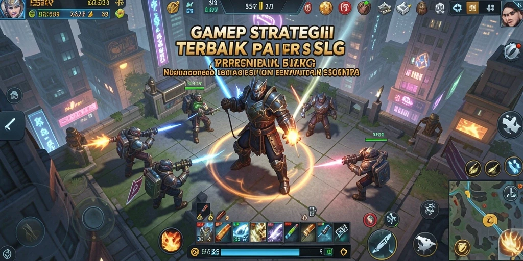 Gameplay SLG yang seru dan memikat.