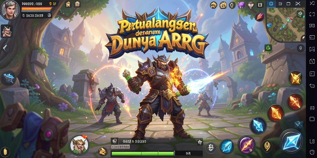 Tampilan gameplay seru dari 9939 dengan aksi ARPG yang mendebarkan.