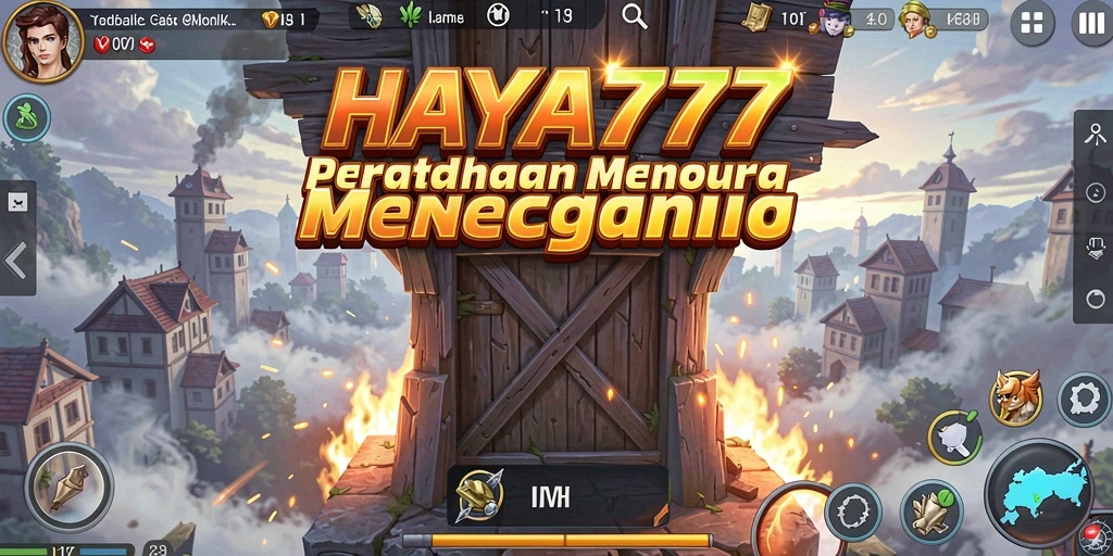 Gameplay menegangkan saat mempertahankan menara dari serangan musuh.