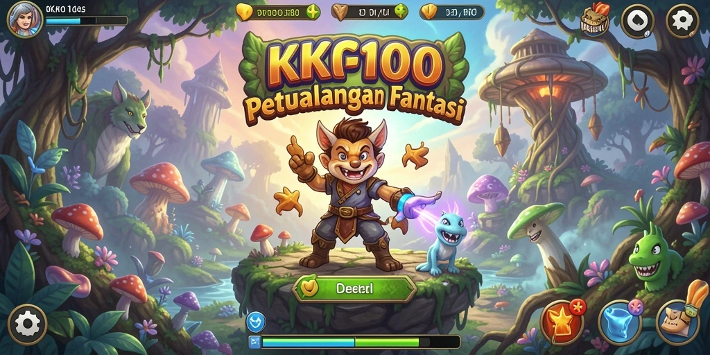 Tampilan gameplay seru KPK100 dengan eksplorasi yang mendalam.