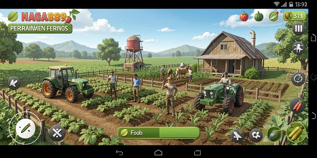 Gameplay menarik dan seru dalam dunia pertanian NAGA889.