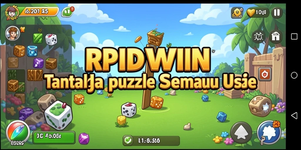 Tampilan gameplay RPIDWIN yang menantang dan mengasyikkan.