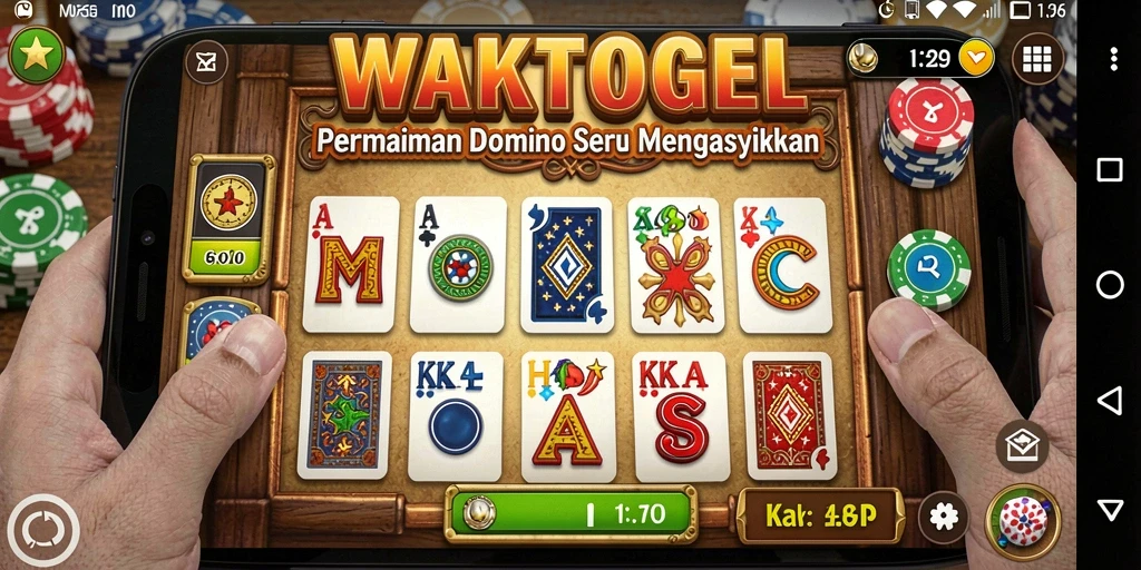 Tampilan gameplay WAKTOGEL yang menarik dan mengasyikkan.